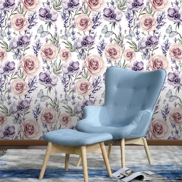 wallpapers 1pc watercolor lavender rose background wallpaper waterproof self-adhesive wall decal 45x200cm(lavender)
wallpapers 1pc watercolor lavender rose background wallpaper waterproof self-adhesive wall decal 45x200cm(lavender)