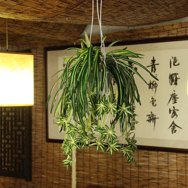 artificial chlorophytum with 5 heads 65cm fake grass simulation leaves hanging home garden wall yard decoration decorative flowers & wreaths
artificial chlorophytum with 5 heads 65cm fake grass simulation leaves hanging home garden wall yard decoration decorative flowers & wreaths
