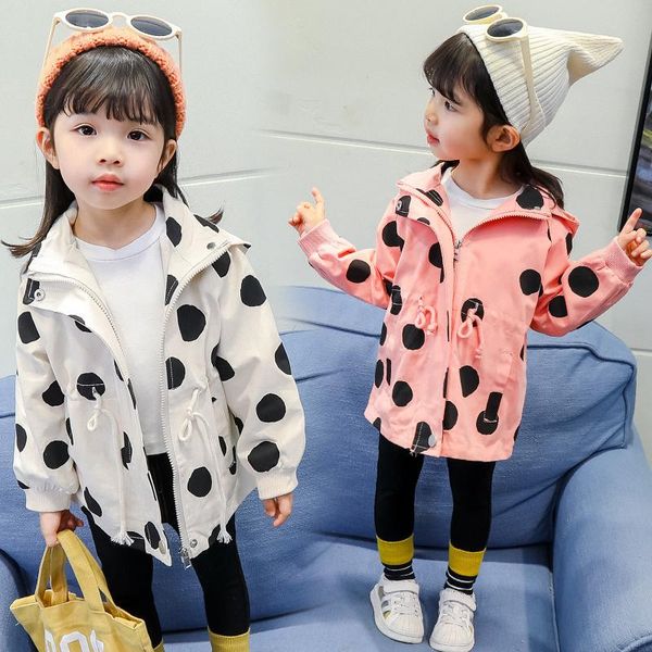 coat ins baby girls trench 2-7 year old cotton hooded belt print polka dot spring and autumn fashion all-match children's wear, Blue;gray
coat ins baby girls trench 2-7 year old cotton hooded belt print polka dot spring and autumn fashion all-match children's wear, Blue;gray