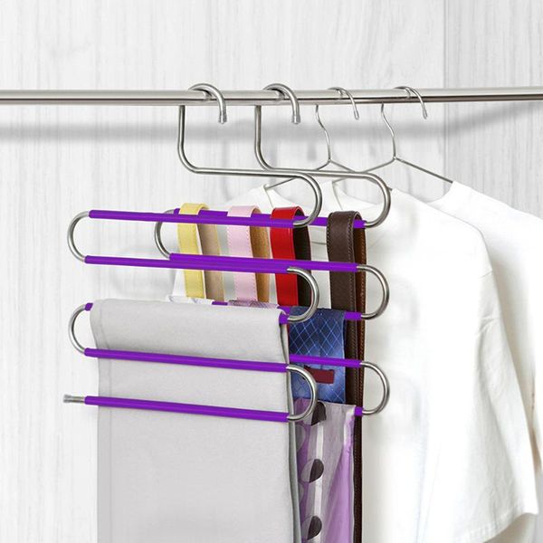 hangers & racks multifunctional clothes space saver rack pants skirt kid storage closet organizer
hangers & racks multifunctional clothes space saver rack pants skirt kid storage closet organizer