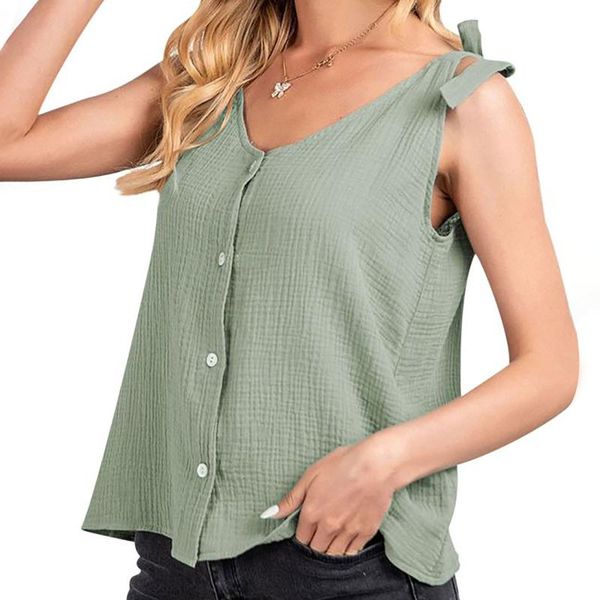 women's tanks & camis casual button ladies spaghetti strap v-neck tank loose simple sleeveless cami summer womens plain camisole 2021, White
women's tanks & camis casual button ladies spaghetti strap v-neck tank loose simple sleeveless cami summer womens plain camisole 2021, White