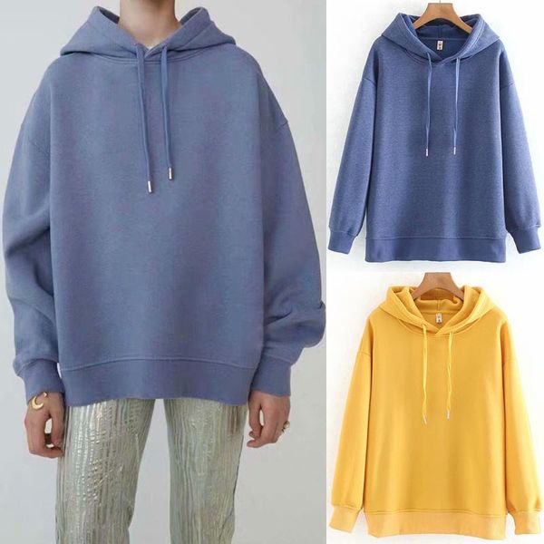 women's hoodies & sweatshirts autumn winter harajuku loose solid sweatshirt women casual oversize long sleeve pullover plus size cloth, Black
women's hoodies & sweatshirts autumn winter harajuku loose solid sweatshirt women casual oversize long sleeve pullover plus size cloth, Black