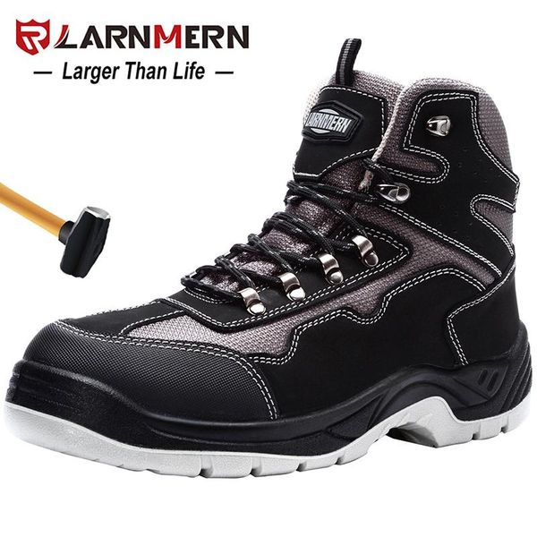 boots larnmern men's work safety shoes steel toe construction sneaker lightweight breathable anti-smashing anti-puncture, Black
boots larnmern men's work safety shoes steel toe construction sneaker lightweight breathable anti-smashing anti-puncture, Black