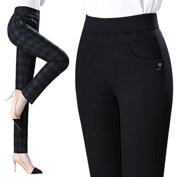 women's pants & capris high waist plaid stretch knit plus size trousers casual straight-leg stacked y2k, Black;white
women's pants & capris high waist plaid stretch knit plus size trousers casual straight-leg stacked y2k, Black;white