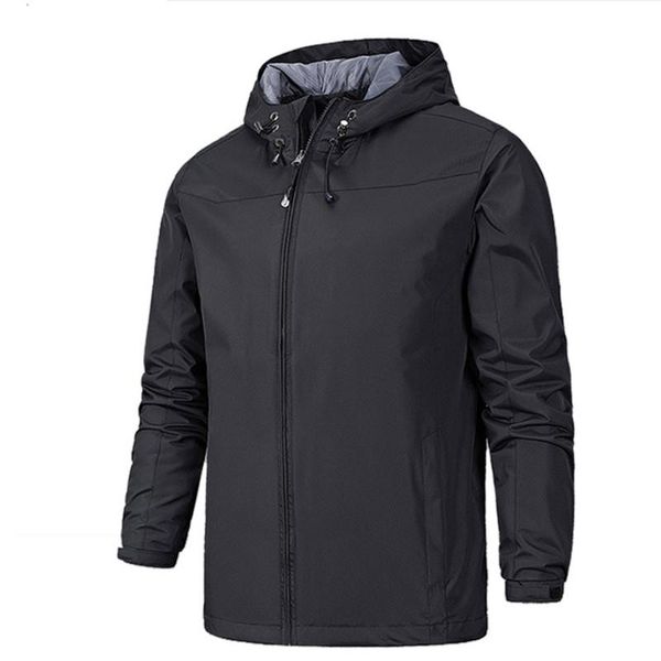 men's jackets windproof windbreakers jacket men hooded zipper coat solid oversized loose climbing trekking waterproof outwear unisex, Black;brown
men's jackets windproof windbreakers jacket men hooded zipper coat solid oversized loose climbing trekking waterproof outwear unisex, Black;brown