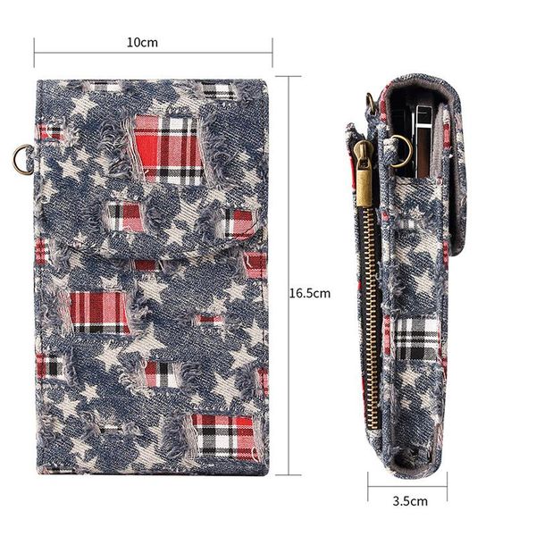 cell phone pouches luxury versatile canvas shoulder bag summer multicolor denim bags fashion women's splicing pouch for ladies soild ha
cell phone pouches luxury versatile canvas shoulder bag summer multicolor denim bags fashion women's splicing pouch for ladies soild ha