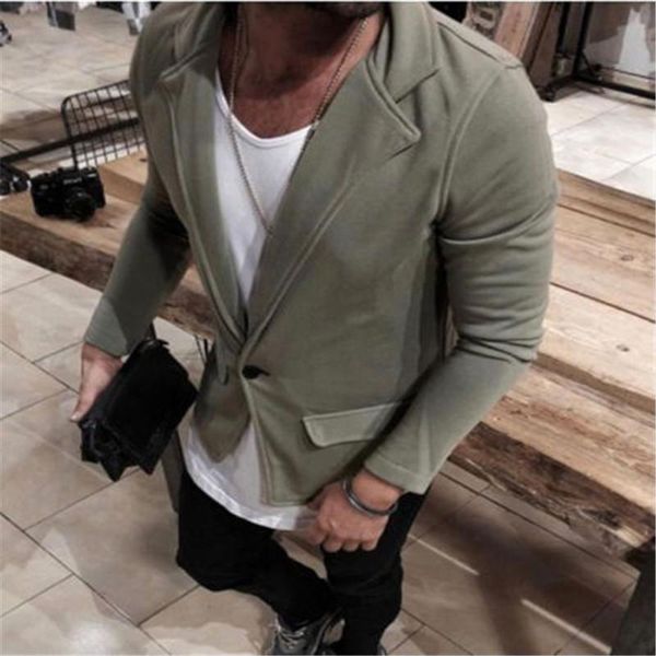 men's suits & blazers 2021 style fashion solid button casual slim fit one suit blazer business work coat outwear, White;black
men's suits & blazers 2021 style fashion solid button casual slim fit one suit blazer business work coat outwear, White;black