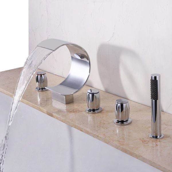 deck mounted waterfall bathtub faucet widespread tub sink mixer taps chrome brass bathroom shower sets
deck mounted waterfall bathtub faucet widespread tub sink mixer taps chrome brass bathroom shower sets