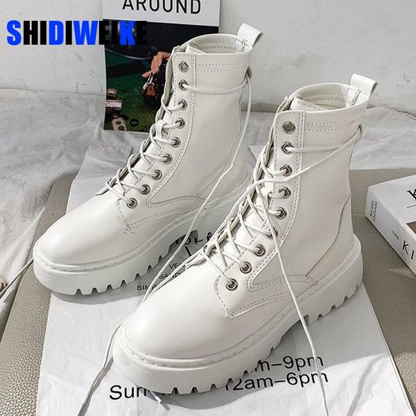 boots combat women white leather motorcycle mid heeled gothic shoes autumn winter warm fashion black ankle ad429
boots combat women white leather motorcycle mid heeled gothic shoes autumn winter warm fashion black ankle ad429
