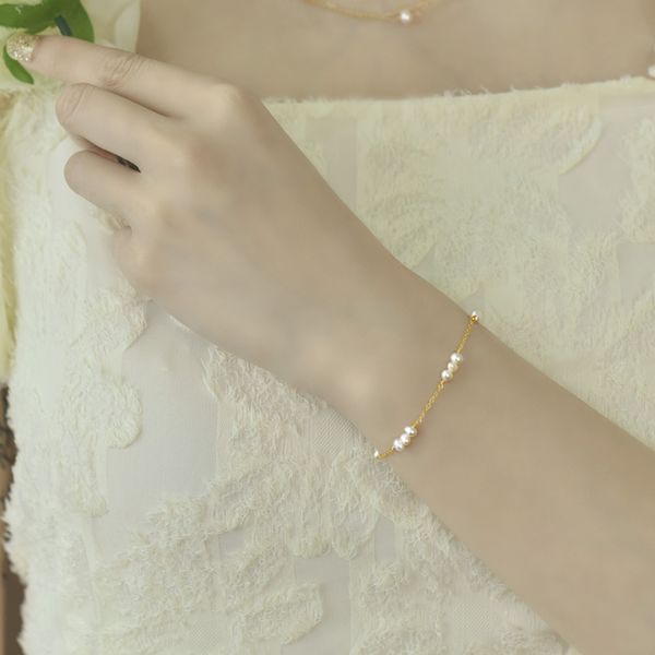 nymph pearl bracelet white natural freshwater fine jewelry original design brand trendy gift for women, Black
nymph pearl bracelet white natural freshwater fine jewelry original design brand trendy gift for women, Black