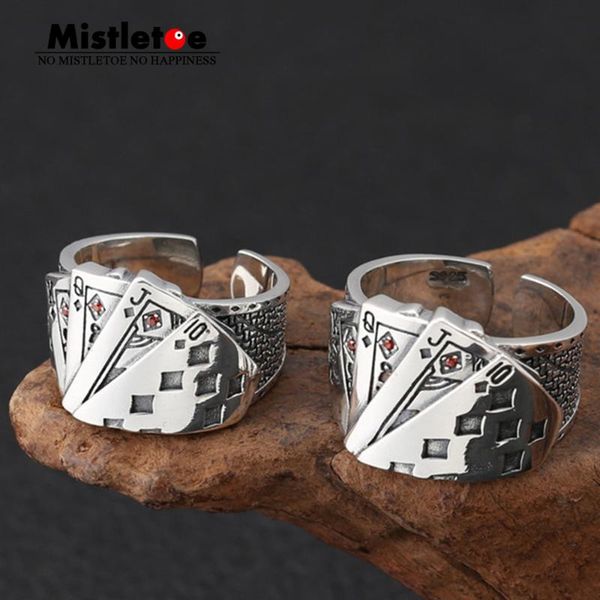 cluster rings mistletoe 925 sterling silver vintage retro punk lucky hand poker ring fashion jewelry, Golden;silver
cluster rings mistletoe 925 sterling silver vintage retro punk lucky hand poker ring fashion jewelry, Golden;silver