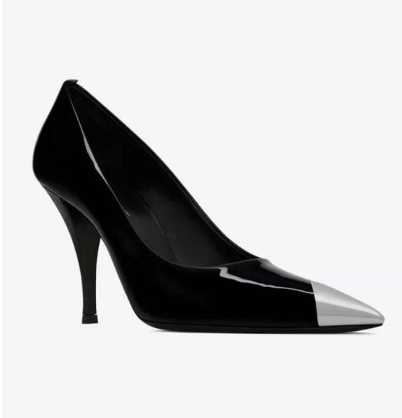 fashion designer luxury women vesper sandals shoes slingback pumps patent leather metal toe cap lady fashion high heels comfort walking eu35, Black
fashion designer luxury women vesper sandals shoes slingback pumps patent leather metal toe cap lady fashion high heels comfort walking eu35, Black