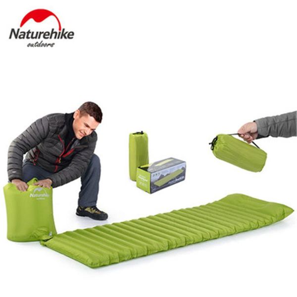 outdoor pads naturehike camping inflatable mat folding ultralight sleeping pad single person tent mattress beach relax
outdoor pads naturehike camping inflatable mat folding ultralight sleeping pad single person tent mattress beach relax