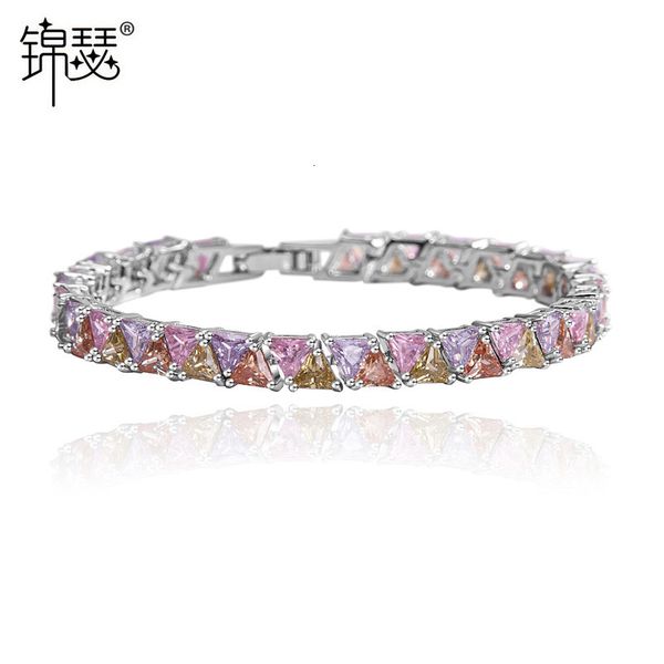 bangles bracelet jinse aaa zircon tea flower simple color zirconium fashion hand ornaments for women, Black
bangles bracelet jinse aaa zircon tea flower simple color zirconium fashion hand ornaments for women, Black