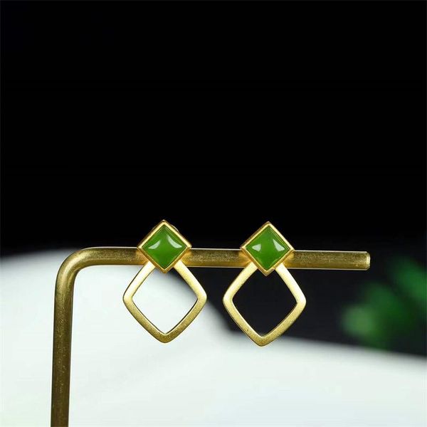 stud selling natural hand-carved 925 silver gufajin inlaid jade jasper earrings studs fashion jewelry women luck gifts, Golden;silver
stud selling natural hand-carved 925 silver gufajin inlaid jade jasper earrings studs fashion jewelry women luck gifts, Golden;silver