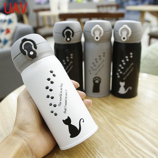 water bottles cartoon bounce fashion 304 stainless steel vacuum flask black and white cat portable male female students creative cup
water bottles cartoon bounce fashion 304 stainless steel vacuum flask black and white cat portable male female students creative cup