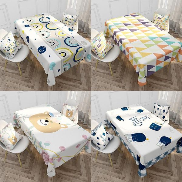 table cloth waterproof tablecloth simple pattern cotton linen rectangular home kitchen restaurant
table cloth waterproof tablecloth simple pattern cotton linen rectangular home kitchen restaurant