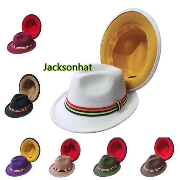 wide brim hats men and women simple two-color fedora hat elastic ribbon wool felt autumn winter retro panama jazz wholesale, Blue;gray
wide brim hats men and women simple two-color fedora hat elastic ribbon wool felt autumn winter retro panama jazz wholesale, Blue;gray