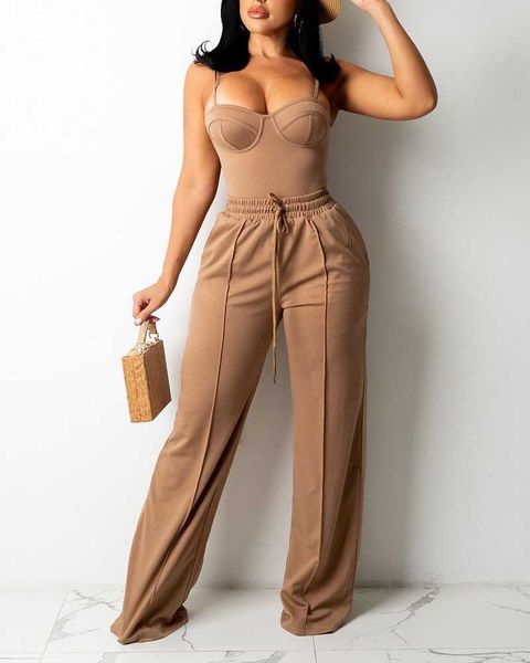 women's two piece pants 2021 clothing sets with dress pant suits female warm set woman 2 pieces streetwear women, White
women's two piece pants 2021 clothing sets with dress pant suits female warm set woman 2 pieces streetwear women, White