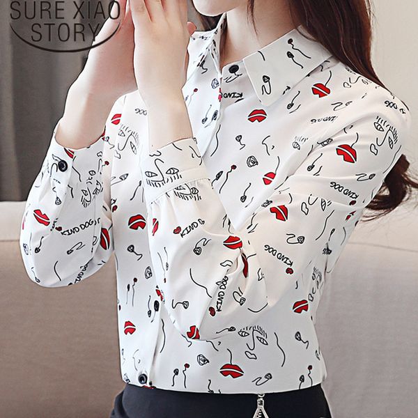 blusas mujer de moda chiffon long-sleeved spring printed slim shirt bottoming trend color embellishment lady 2219 50 210415, White
blusas mujer de moda chiffon long-sleeved spring printed slim shirt bottoming trend color embellishment lady 2219 50 210415, White
