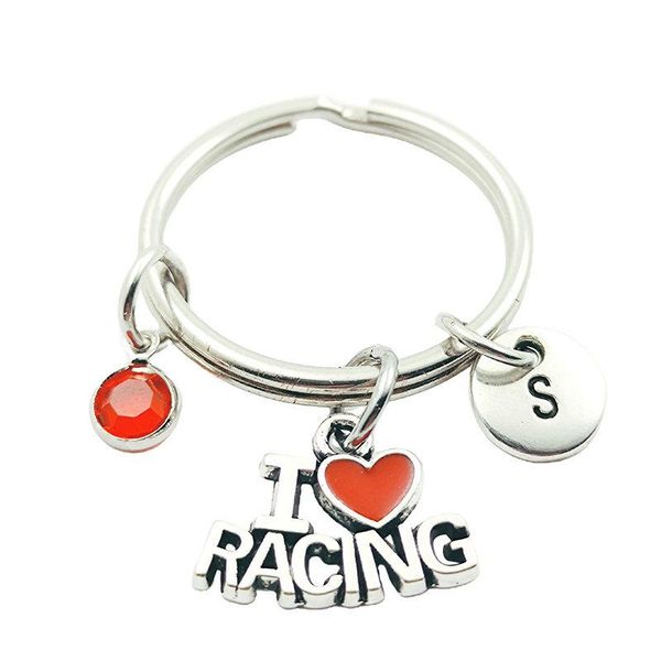 keychains i love racing initial letter birthstone keyring creative fashion jewelry women gifts accessories pendant, Silver
keychains i love racing initial letter birthstone keyring creative fashion jewelry women gifts accessories pendant, Silver