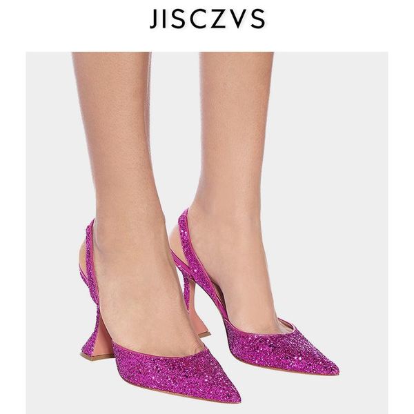 dress shoes 2021 summer lavender green glitter slides point toe crystal beaded strap sequined high heel slippers shoe women, Black
dress shoes 2021 summer lavender green glitter slides point toe crystal beaded strap sequined high heel slippers shoe women, Black