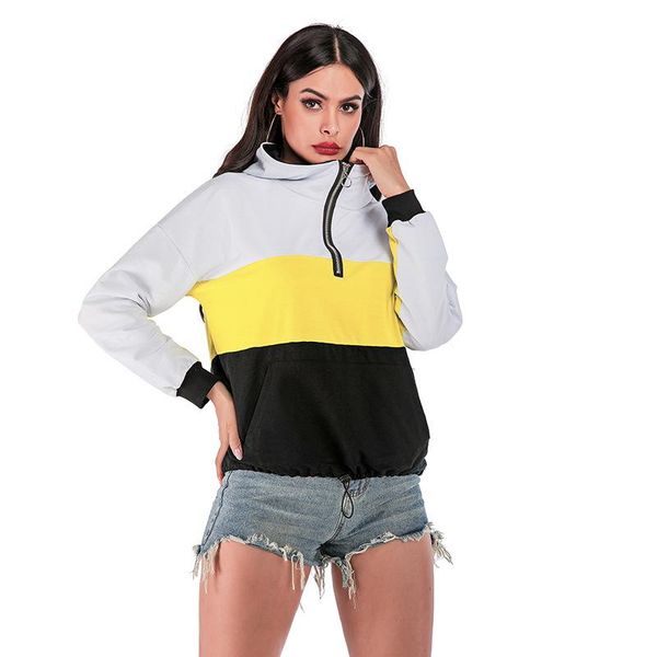 women's hoodies & sweatshirts neatie kiddie 2021 fashion patchwork color block casual women sweatshirt loose long sleeve pullovers, Black
women's hoodies & sweatshirts neatie kiddie 2021 fashion patchwork color block casual women sweatshirt loose long sleeve pullovers, Black