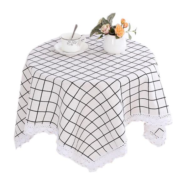 table cloth 80x80cm/ 130x130cm cotton linen fabric round tablecloth grid pattern cover for home decoration accessories
table cloth 80x80cm/ 130x130cm cotton linen fabric round tablecloth grid pattern cover for home decoration accessories