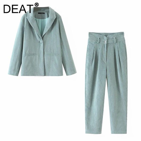 women's two piece pants deat women high waist long solid color pockets set single button casual fashion autumn winter 2021 11j0224, White
women's two piece pants deat women high waist long solid color pockets set single button casual fashion autumn winter 2021 11j0224, White