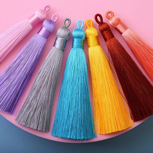 charms 5pcs/lot 9cm silk tread tassel brush with ring for jewelry making fringe diy earring pendant charm handmade decoration craft, Bronze;silver
charms 5pcs/lot 9cm silk tread tassel brush with ring for jewelry making fringe diy earring pendant charm handmade decoration craft, Bronze;silver