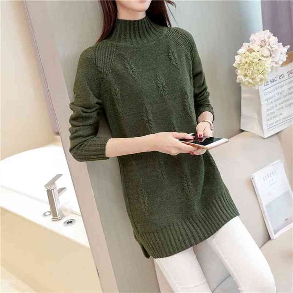 women's sweaters harajuku half turtleneck knitted sweater women pullover long sleeve pull femme loose knitwear bottoming shirt lad, White;black
women's sweaters harajuku half turtleneck knitted sweater women pullover long sleeve pull femme loose knitwear bottoming shirt lad, White;black