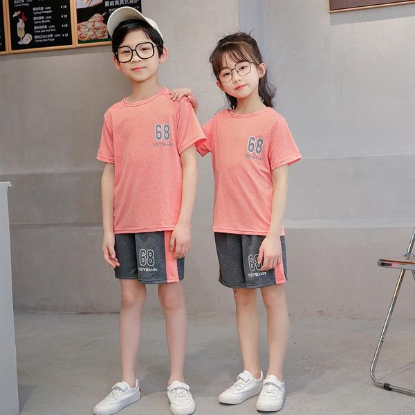kids sports suits quick dry fabric t-shirt+shorts sportswear uniform football suit jersey training for girls boys running sets, Black;blue
kids sports suits quick dry fabric t-shirt+shorts sportswear uniform football suit jersey training for girls boys running sets, Black;blue