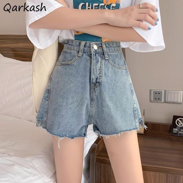 women's shorts denim women distressed vintage wide-leg harajuku students high waist fur-line streetwear loose summer short trousers chi, White;black
women's shorts denim women distressed vintage wide-leg harajuku students high waist fur-line streetwear loose summer short trousers chi, White;black