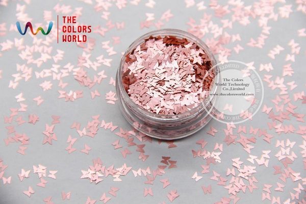pearlescent light rose colors butterfly shape 3.0mm size nail glitter for art gel makeup or body diy decoration1, Silver;gold
pearlescent light rose colors butterfly shape 3.0mm size nail glitter for art gel makeup or body diy decoration1, Silver;gold