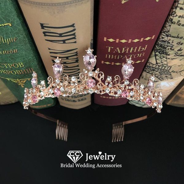 hair clips & barrettes simple design crowns wedding accessories for women bridal headdress engagement jewelry crystal diadems with combs, Golden;silver
hair clips & barrettes simple design crowns wedding accessories for women bridal headdress engagement jewelry crystal diadems with combs, Golden;silver