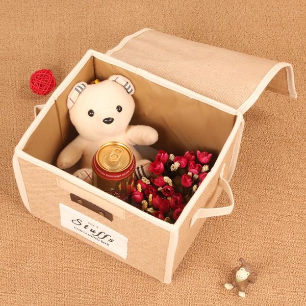storage boxes & bins car folding box multi-purpose practical natural jute simple dust-proof moisture clothing debris household items
storage boxes & bins car folding box multi-purpose practical natural jute simple dust-proof moisture clothing debris household items