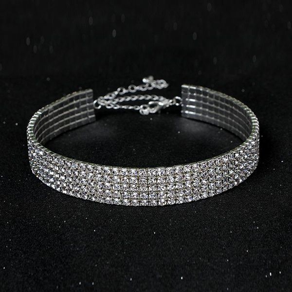 chokers treazy designed luxury jewelry for women bridal wedding party prom stretch rhinestone crystal choker necklace elastic cord, Golden;silver
chokers treazy designed luxury jewelry for women bridal wedding party prom stretch rhinestone crystal choker necklace elastic cord, Golden;silver