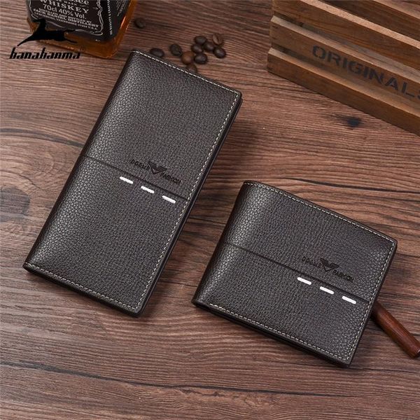 wallets men wallet long clutch business thin cards holder purse brown black male carteira masculina couro pocket coin bag, Red;black
wallets men wallet long clutch business thin cards holder purse brown black male carteira masculina couro pocket coin bag, Red;black