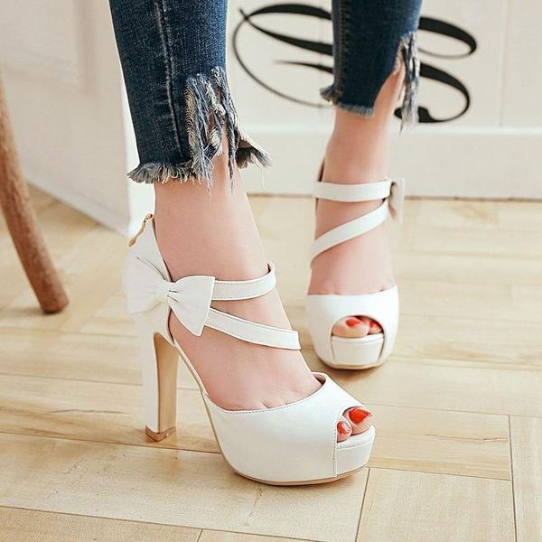 sandals ladies super high heels waterproof platform party shoe cute bow fish mouth sandalslarge size 33-43, Black
sandals ladies super high heels waterproof platform party shoe cute bow fish mouth sandalslarge size 33-43, Black
