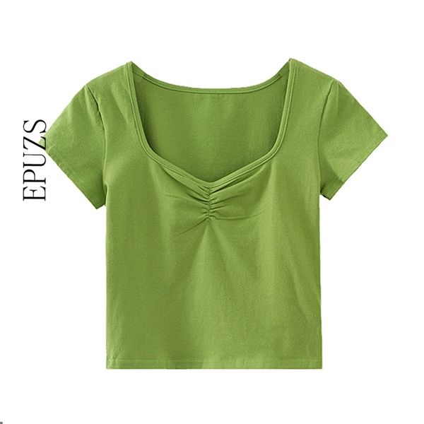 women elegant white t shirt tshirts korean summer female casual short sleeve tshirt kawaii streetwear 210521
women elegant white t shirt tshirts korean summer female casual short sleeve tshirt kawaii streetwear 210521