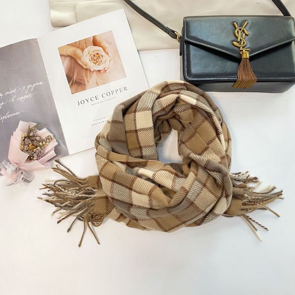 new scarf womens autumn and winter thick warm imitation sheep plaid shawl student couple korean fashion england square no. 6, Blue;gray
new scarf womens autumn and winter thick warm imitation sheep plaid shawl student couple korean fashion england square no. 6, Blue;gray
