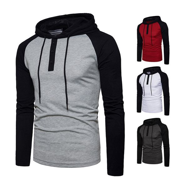 tracksuit hooded long hoodie male colorblock sports with hip-hop placket kind thin patches youth, Gray
tracksuit hooded long hoodie male colorblock sports with hip-hop placket kind thin patches youth, Gray