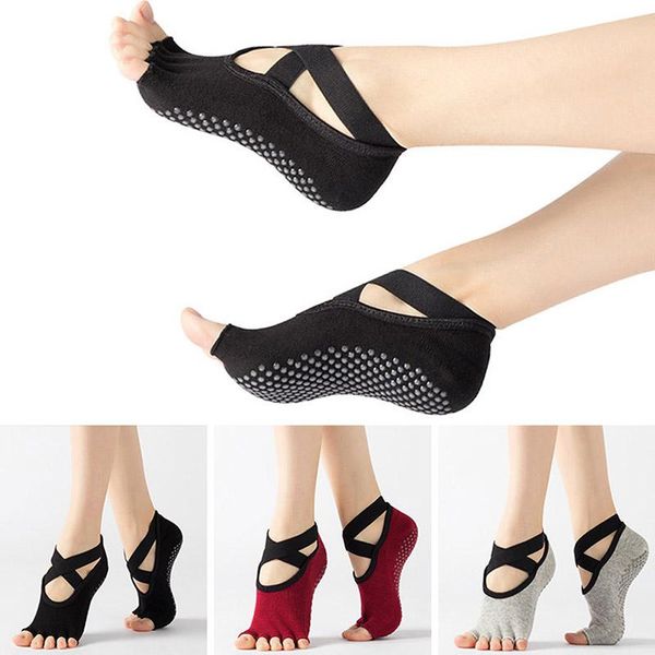 sports socks women yoga silicone pilates barre fitness sport sock dance slippers with grips for girls supplies, Black
sports socks women yoga silicone pilates barre fitness sport sock dance slippers with grips for girls supplies, Black