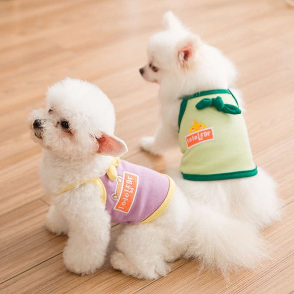 korean version suspender dog clothes teddy pet cat summer thin sun vest bear 
korean version suspender dog clothes teddy pet cat summer thin sun vest bear