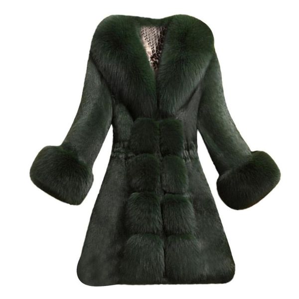 winter plus size fashion coat women warm plush solid color faux fur regular jacket thick green wine black white four women's &
winter plus size fashion coat women warm plush solid color faux fur regular jacket thick green wine black white four women's &