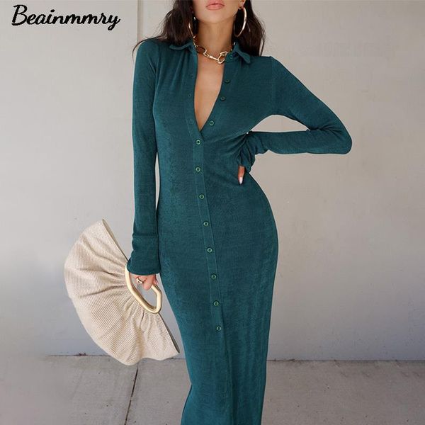 women's knits & tees autumn women solid v neck button up knitted split dresses elegant female long sleeve bodycon party maxi 2021, White
women's knits & tees autumn women solid v neck button up knitted split dresses elegant female long sleeve bodycon party maxi 2021, White