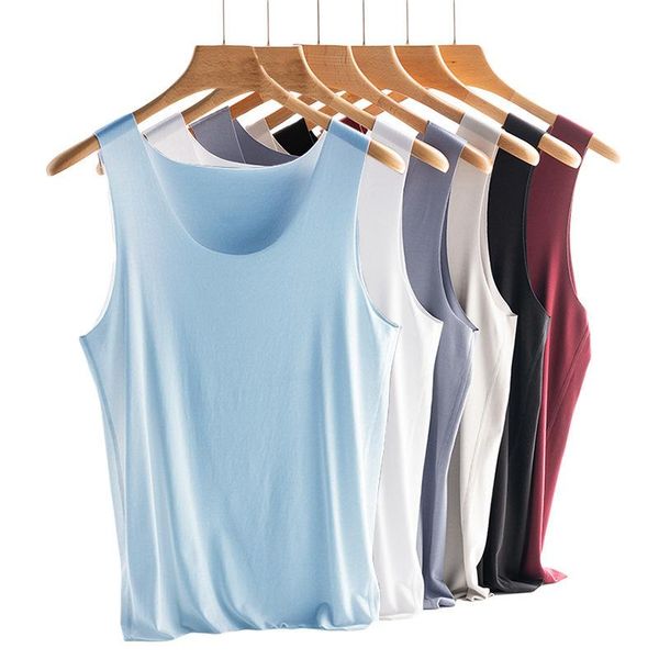 casual mens ice silk seamless tank bodybuilding fitness singlet elastic quick dry male sleeveless breathable vest undershirt undershirts, Black;brown
casual mens ice silk seamless tank bodybuilding fitness singlet elastic quick dry male sleeveless breathable vest undershirt undershirts, Black;brown