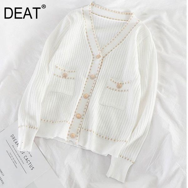 women's knits & tees spring summer fashion casual temperament korean women loose thin cardigan single breasted sweater sj288 wome, White
women's knits & tees spring summer fashion casual temperament korean women loose thin cardigan single breasted sweater sj288 wome, White