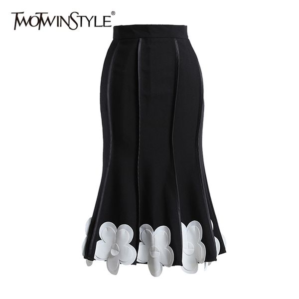 bodycon patchwork appliques skirt for women high waist hit color slim midi skirts female fashion clothing 210521, Black
bodycon patchwork appliques skirt for women high waist hit color slim midi skirts female fashion clothing 210521, Black