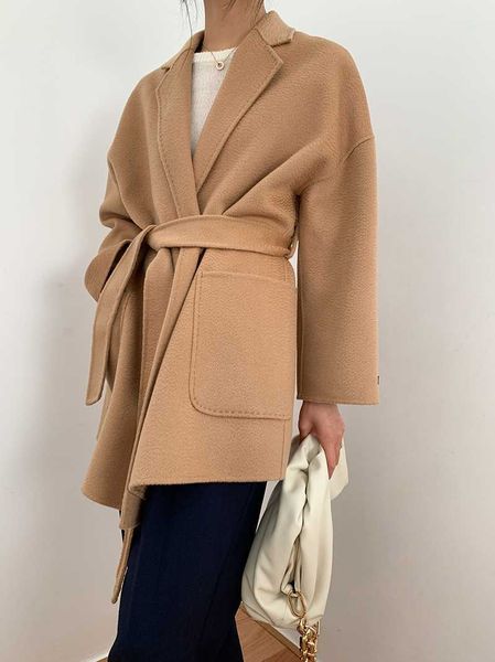 women's trench coats high end water ripples in the suit brought long with double face cashmere woman's coat female edition han 2yn, Tan;black
women's trench coats high end water ripples in the suit brought long with double face cashmere woman's coat female edition han 2yn, Tan;black